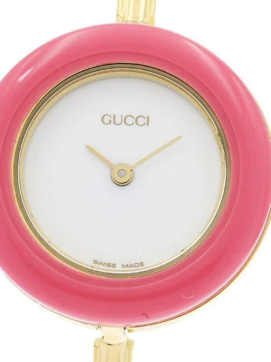 GUCCI Change bezel 11/12.2 white Dial Quartz Ladies Watch_948814 main image 8